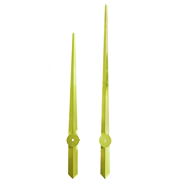 

PandaHall Aluminum Long Shaft Clock Pointer, Clock Hands for Replacement Clock, Yellow, 310~390x25.5x3.5~3.8mm, long needle hole: 2.8x3.7mm...