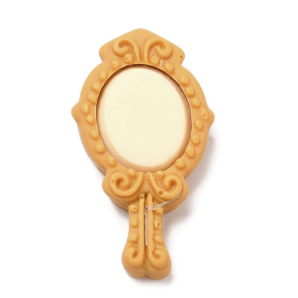 

PandaHall Make Up Theme Opaque Resin Cabochons, Mirror, 32x17.5x5.5mm Resin Others