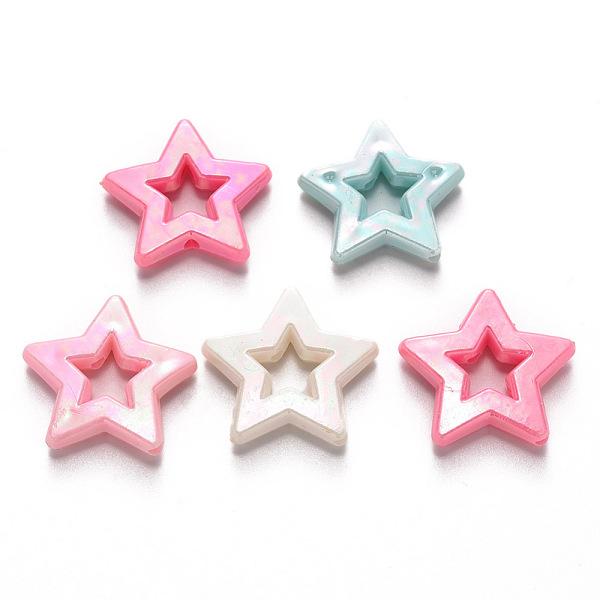 Opaque Acrylic Beads - image