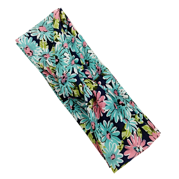 

PandaHall Elastic Headbands for Girls, Hair Accessories, Medium Turquoise, 19.68 inch(500mm)x80mm Cloth Cyan