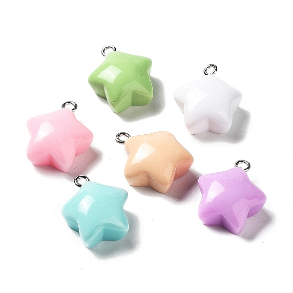 Opaque Resin Pendants