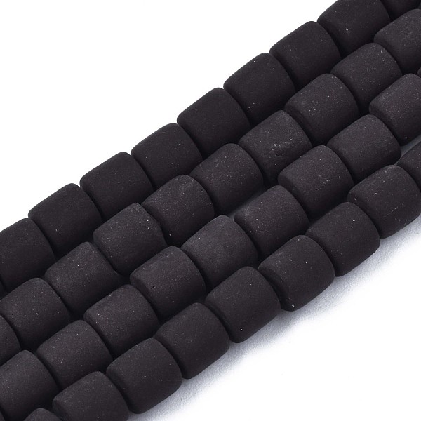 

PandaHall Polymer Clay Bead Strands, Column, Coconut Brown, 5~7x6mm, Hole: 1.5~2mm, about 61~69pcs/strand, 15.74 inch Polymer Clay Column