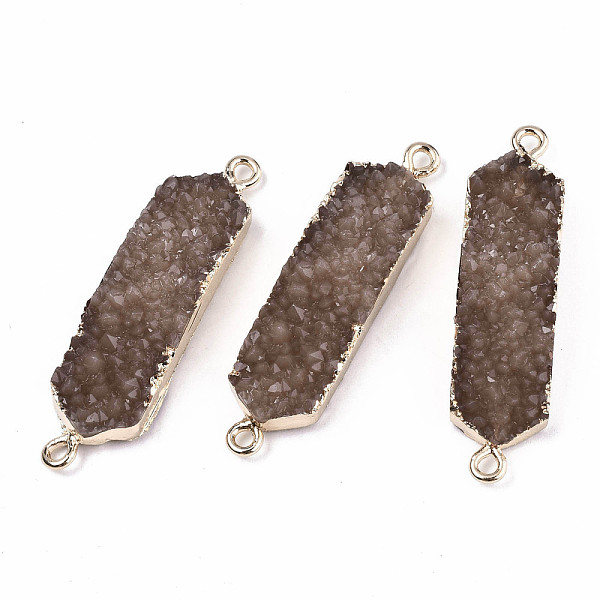 Harz Druzy Verbinder Steckverbinder