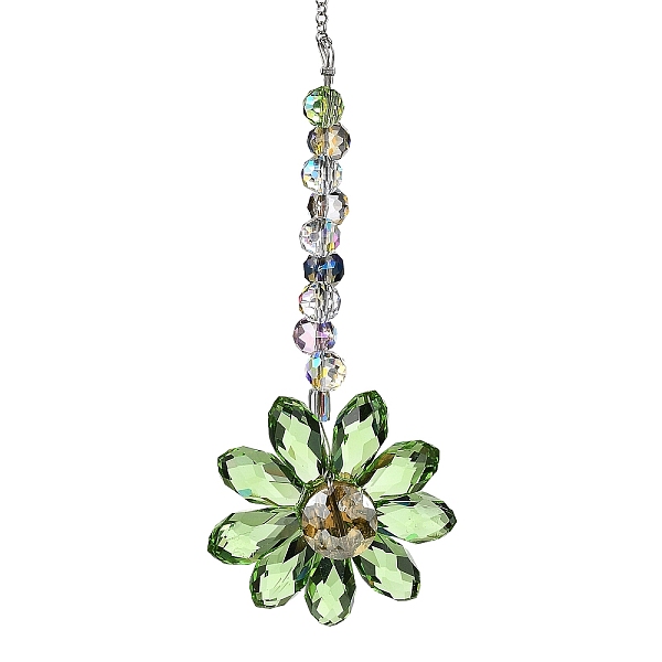 Glass Flower Hangin… - image