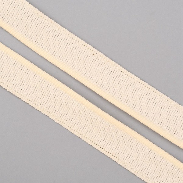 

PandaHall Polyester Book Headbands, for Book Binding Decoration, PapayaWhip, 1/2 inch(13~15x1mm) Polyester None Orange