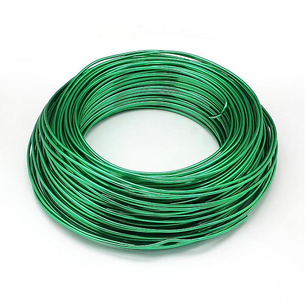 PandaHall Round Aluminum Wire, Bendable Metal Craft Wire, for DIY Jewelry Craft Making, Lime, 3 Gauge, 6.0mm, 7m/500g(22.9 Feet/500g)...