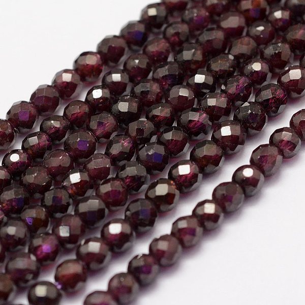 Natural Garnet Bead… - image