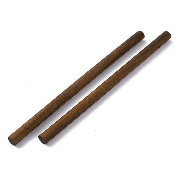 

PandaHall Waxed Round Wooden Sticks, Dowel Rods, for Children Toy, Building Model Material, Macrame Craft Supplies, Coconut Brown, 15x0.8cm...