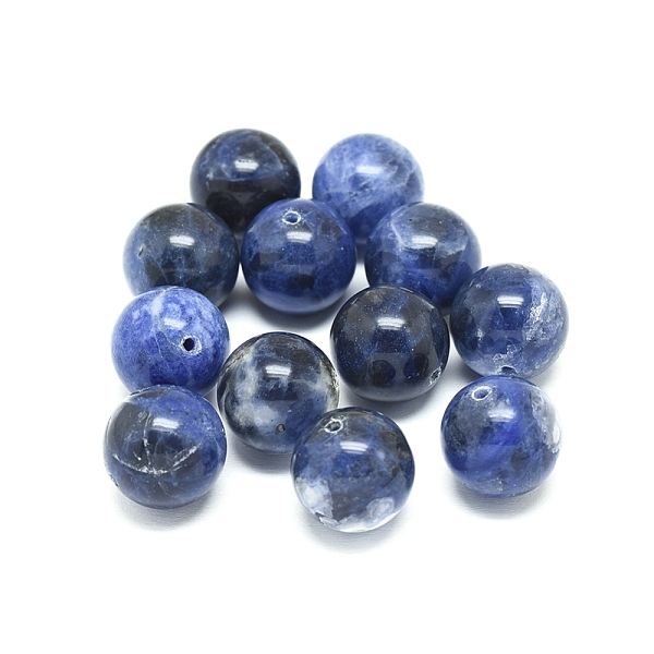 

PandaHall Natural Sodalite Beads, Round, 14mm, Hole: 1.2mm Sodalite Round