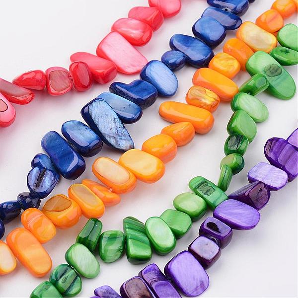 Natural Shell Bead Strands