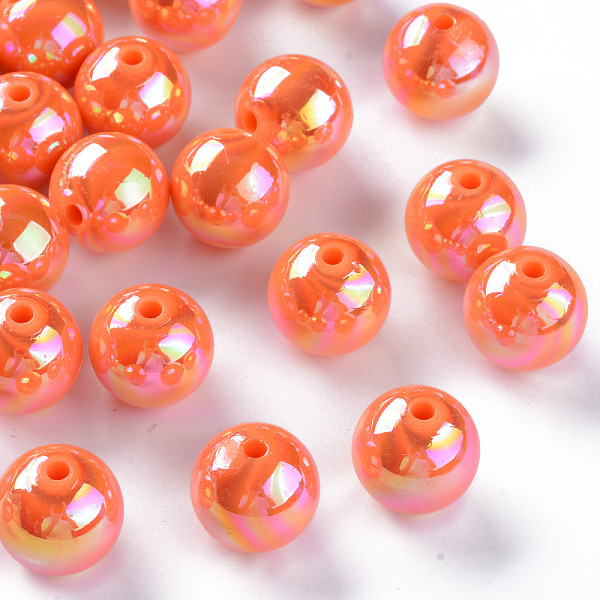 Opaque Acrylic Beads - image
