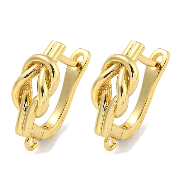 

PandaHall Rack Plating Brass Hoop Earring Findings, Cadmium Free & Lead Free, Long-Lasting Plated, Real 18K Gold Plated, 17.5x6.5mm, Hole...