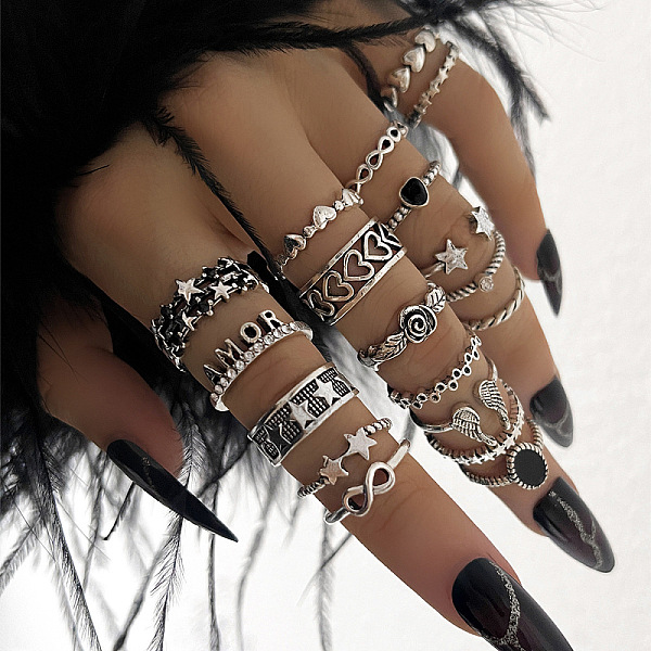 19Pcs Alloy Enamel … - image
