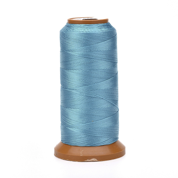 

PandaHall Polyester Threads, for Jewelry Making, Sky Blue, 0.2mm, about 1093.61 yards(1000m)/roll Polyester Blue