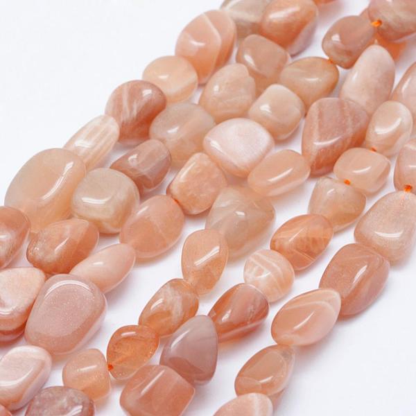 

PandaHall Natural Sunstone Beads Strands, Tumbled Stone, Nuggets, 7x6mm, Hole: 1mm, 15.7 inch~15.9 inch(40~40.5cm) Sunstone Nuggets