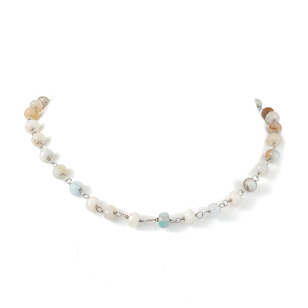 

PandaHall Natural Amazonite Necklaces for Women, 16.34 inch(41.5cm) Amazonite