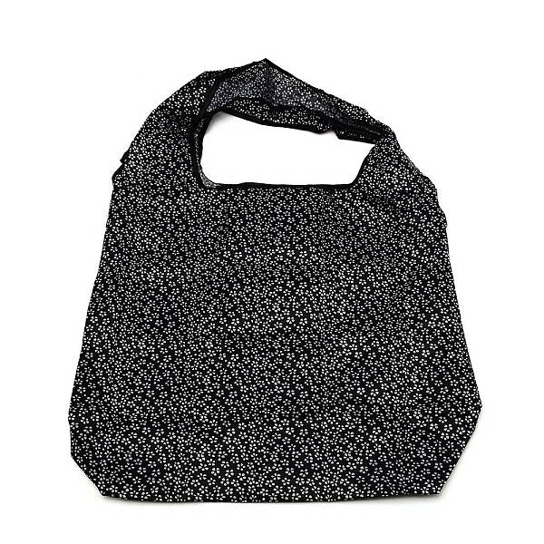 

PandaHall Eco-Friendly Polyester Portable Shopping Bag, Collapsible Shopping Bag, Flower Pattern, 63~64x43~44x0.05cm Polyester Flower