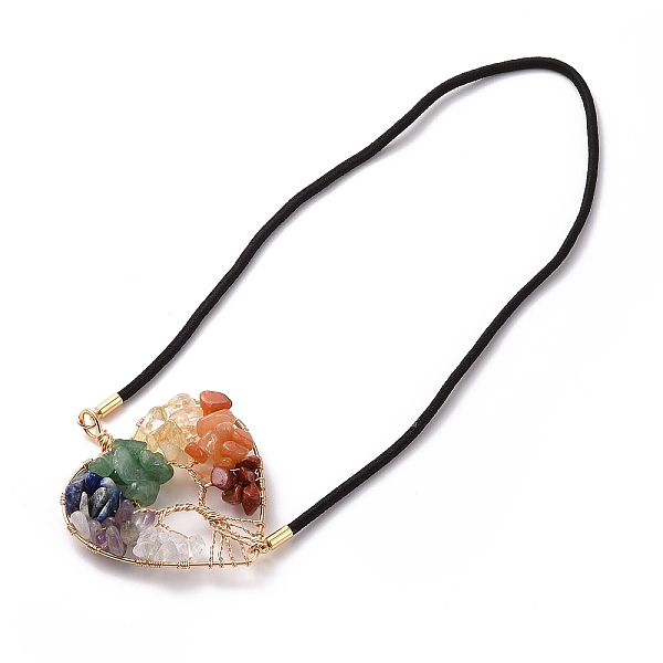 

PandaHall 4Pcs Elastic Bookmarks, Tree of Life Tumbled Natural Gemstone Beaded Book Marker, Heart, with 1Pc Rectangle Velvet Pouches...