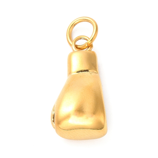 

PandaHall Ion Plating(IP) 304 Stainless Steel Pendants, with Jump Ring, Boxing Gloves Charm, Golden, 24.5x12.5x8mm, Hole: 5mm 304 Stainless...