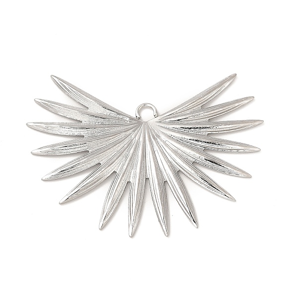 

PandaHall 304 Stainless Steel Pendants, Sun Charm, Stainless Steel Color, 32x42x1.5mm, Hole: 2.5mm 304 Stainless Steel Sun