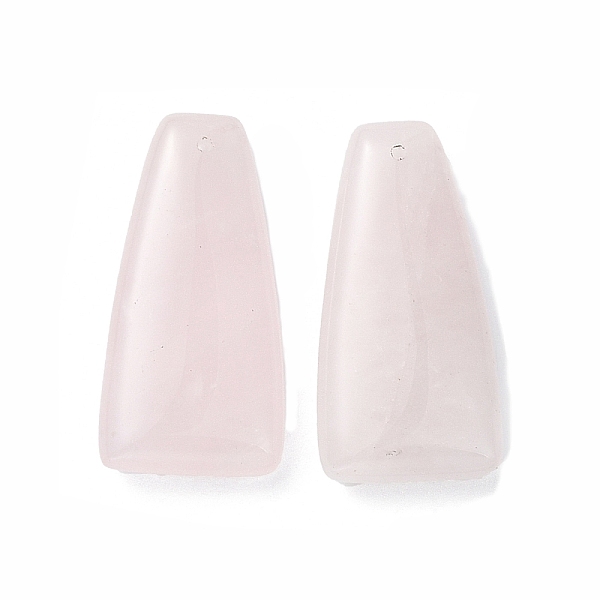 

PandaHall Natural Rose Quartz Pendants, Trapezoid Charms, 39.5~40x20~20.5x8~8.5mm, Hole: 1.4mm Rose Quartz Trapezoid