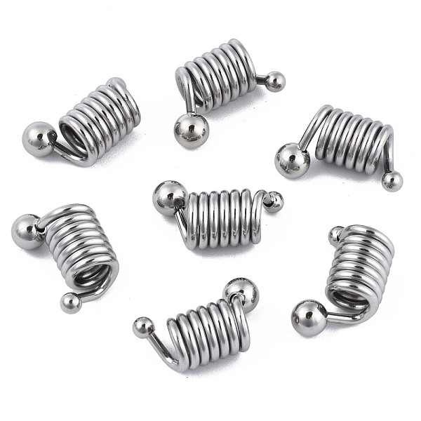 

PandaHall 316 Surgical Stainless Steel European Beads, Large Hole Beads, Column, Stainless Steel Color, 18x11x8mm, Hole: 5mm 316 Surgical...