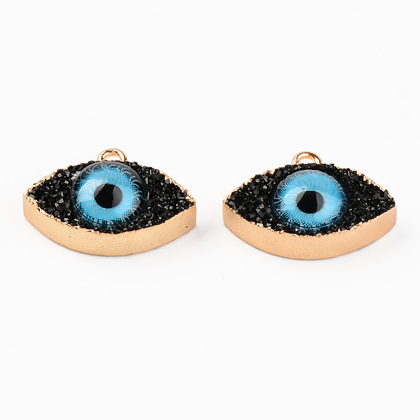 Druzy Resin Pendants - image