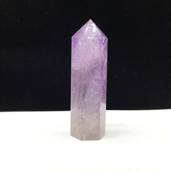 

PandaHall Point Tower Natural Amethyst Home Display Decoration, Healing Stone Wands, for Reiki Chakra Meditation Therapy Decos, Hexagon...
