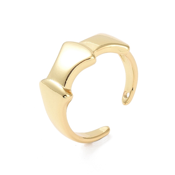 

PandaHall Brass Cuff Finger Rings, None, US Size 8 1/2(18.5mm) Brass None