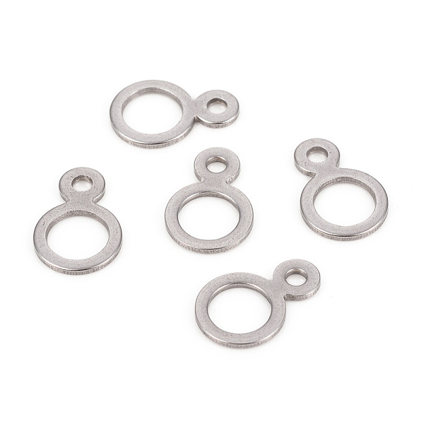 

PandaHall 304 Stainless Steel Hanger Rings, Ring, Stainless Steel Color, 14x9.5x6.5x1mm, Hole: 2mm, Inner Diameter: 6.5mm 304 Stainless...