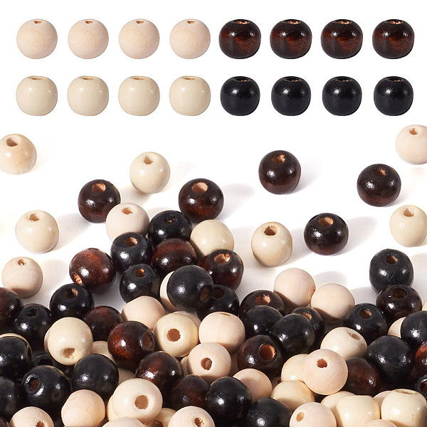 Craftdady Natural Wood Beads