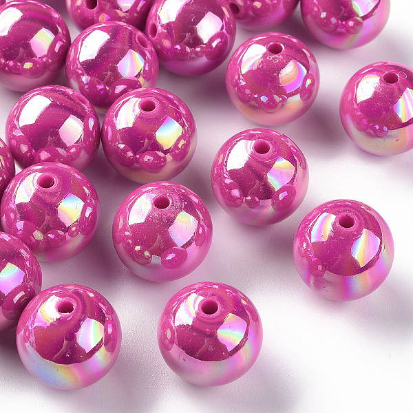 Opaque Acrylic Beads - image