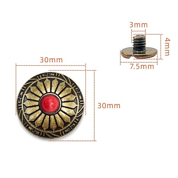Alloy Decorative Bu… - image