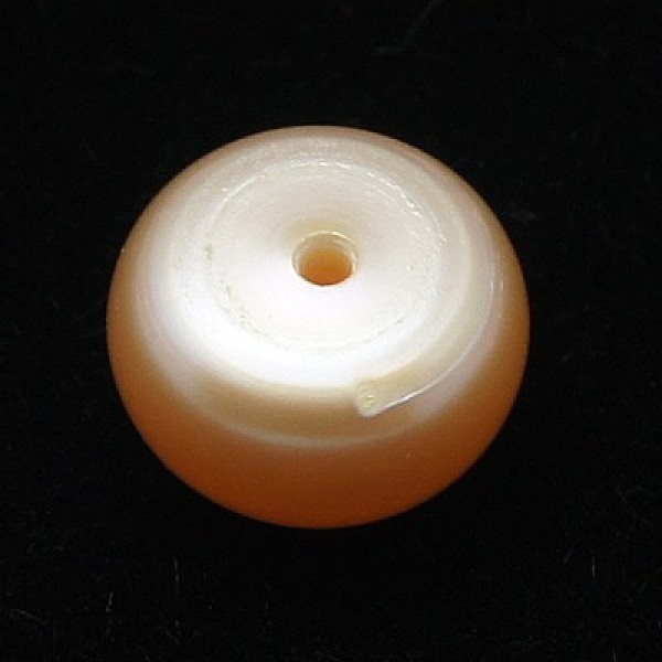 

PandaHall Grade AA Natural Cultured Freshwater Pearl Beads, Half Drilled Hole, Half Round, Pink, 7.5~8x5.5~6.5mm, Hole: 1mm Pearl Half Round...