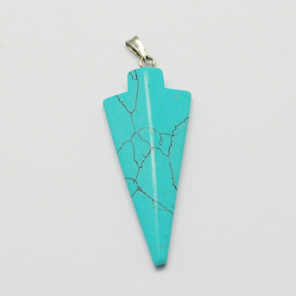 

PandaHall Gemstone Pendants, with Brass Clasps, Mixed Style, Triangle, Platinum, Mixed Stone, 45x18x6mm, Hole: 5x2mm Mixed Stone Triangle..., Multicolor