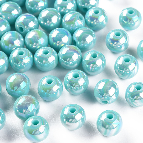 Opaque Acrylic Beads - image