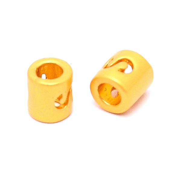

PandaHall Alloy Letter Beads, Column, Matte Gold Color, Letter.S, 6.5x6mm, Hole: 3mm Alloy Letter S