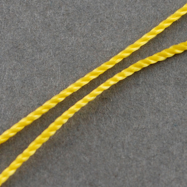 

PandaHall Nylon Sewing Thread, Orange, 0.8mm, about 300m/roll Nylon Orange