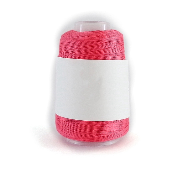 

PandaHall 280M Size 40 100% Cotton Crochet Threads, Embroidery Thread, Mercerized Cotton Yarn for Lace Hand Knitting, Cerise, 0.05mm Cotton..., Red