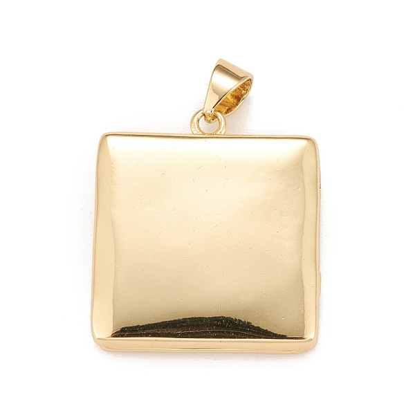

PandaHall Brass Micro Pave Cubic Zirconia Locket Pendants, Photo Frame Charms for Necklaces, Real 18K Gold Plated, Lead Free & Cadmium Free..., Clear