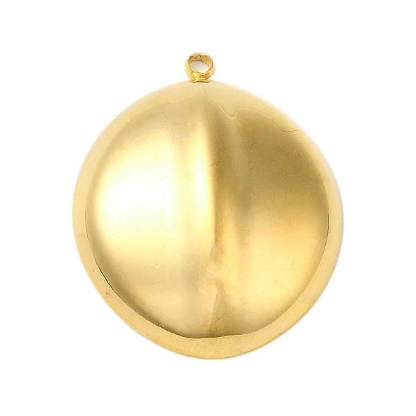 

PandaHall Ion Plating(IP) 304 Stainless Steel Pendants, Half Round Charm, Real 18K Gold Plated, 32x26x8mm, Hole: 1.8mm 304 Stainless Steel...