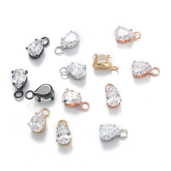 Brass Clear Cubic Z… - image
