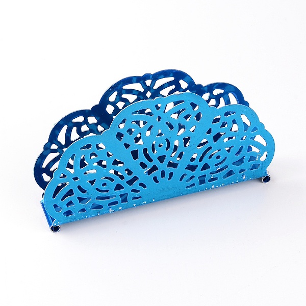 

PandaHall 304 Stainless Steel Napkin Holder, Hollow with Flower Pattern, Stainless Steel Color, 13.5x2.65x7.8cm Stainless Steel Flower