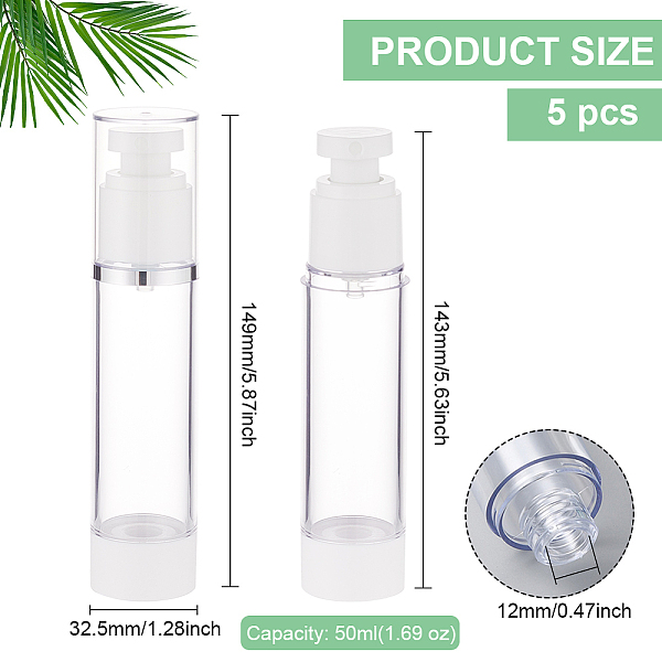 Plastic Empty Refillable Spray Bottles