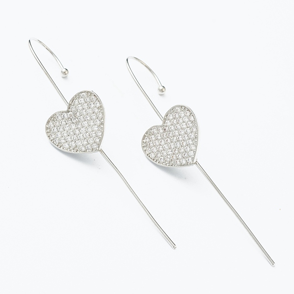 Brass Micro Pave Cl… - image