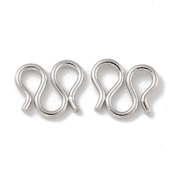 Brass S-Hook Clasps - image
