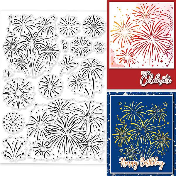 

PandaHall PVC Stamps, for DIY Scrapbooking, Photo Album Decorative, Cards Making, Stamp Sheets, Film Frame, Others, 21x14.8x0.3cm Plastic...