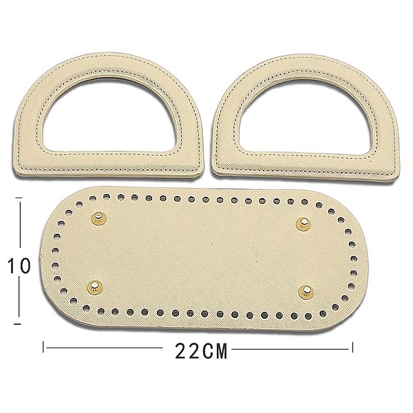 Pu Leather D-Shaped… - image