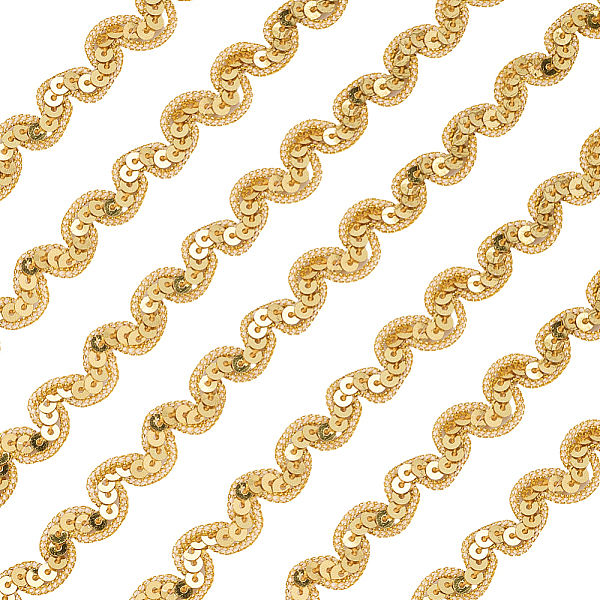 Paillette Wave Ribbon