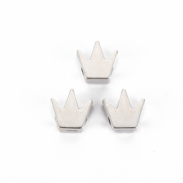 

PandaHall Tibetan Style Alloy Beads, Crown, Cadmium Free & Lead Free, Antique Silver, 8x8x2.5mm, Hole: 1.4mm, about 1960pcs/1000g Alloy...